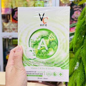 Ratcha vit c acne facial mask รัชชา วิตซี แอคเน่ เฟเชียล มาส์ก