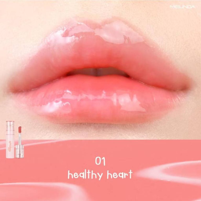 MC 2078 Meilinda juicy chubby gloss เม ลินดา จุสซี่ ซับบี้ กลอส  3.5g. - 01.Healthy heart