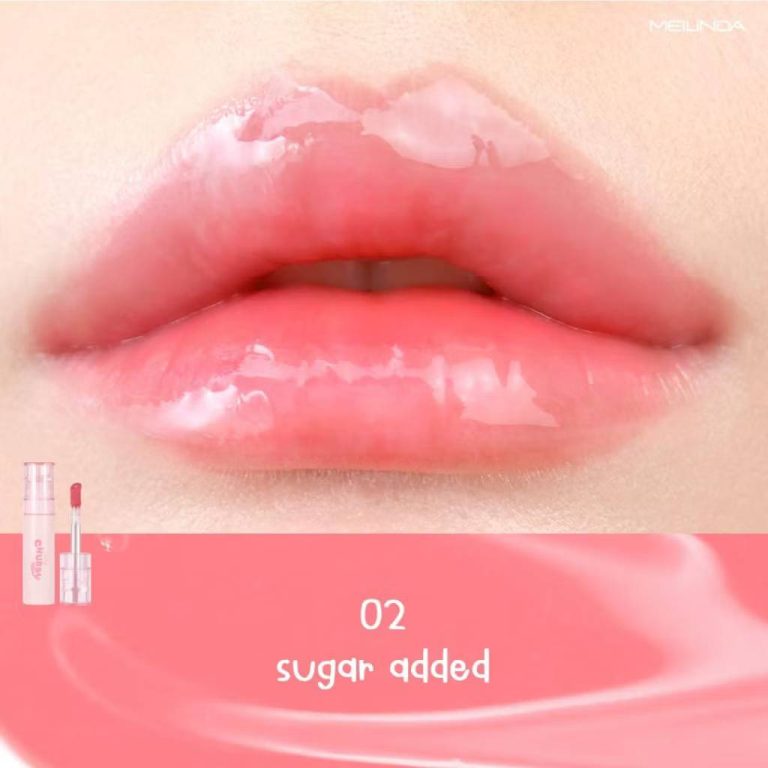 MC 2078 Meilinda juicy chubby gloss เม ลินดา จุสซี่ ซับบี้ กลอส  3.5g. - 02.Sugar added