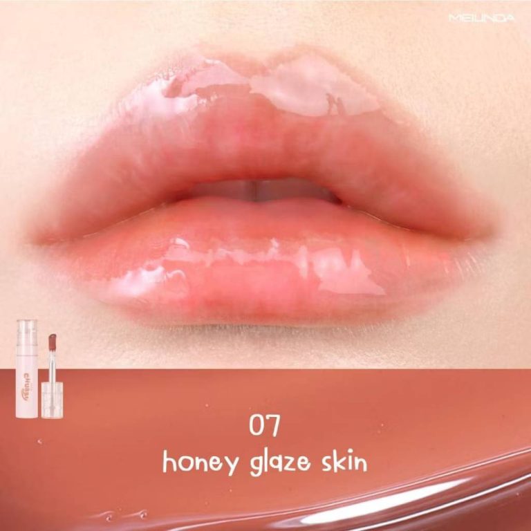 MC 2078 Meilinda juicy chubby gloss เม ลินดา จุสซี่ ซับบี้ กลอส  3.5g. - 07.Honey glaze skin