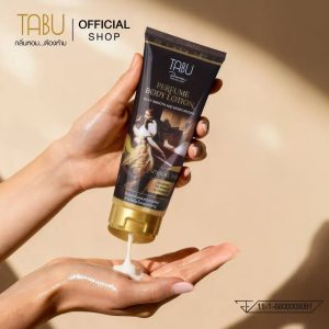 TABU perfume body lotion silky smooth and moisturizing 200ml.