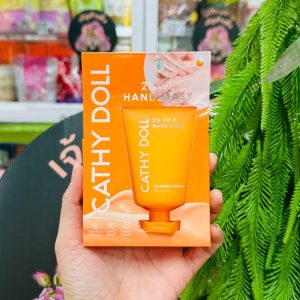Cathy doll 2% vit c hand mask orange bingsu เคที่ดอลล์ ทูเปอร์เซ็นต์วิตซีแฮนด์มาส์ก#ออเร้นจ์บิงซู