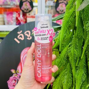 Cathy doll whitening cleansing mousse เคที่ดอลล์ ไวท์เทนนิ่งคลีนซิ่งมูส