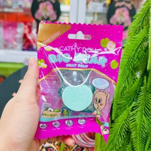 Cathy doll gig bear jelly balm เคที่ดอลล์ บิ๊กแบร์เจลลี่บาล์ม กรีนแอปเปิ้ลสมูทตี้