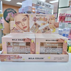 MC 5064 Mila color eyeshadow มิลา คัลเลอร์ โปรเฟสชันนัล อายแชโว์ พาเลท 12pcs