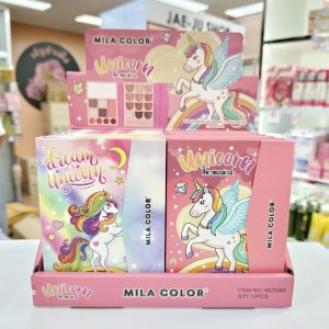 NO.MC5084 mila color unicorn the magical มิลา คัลเลอร์ ยูนิรอร์น เมคอัพ พาเลท 12pcs