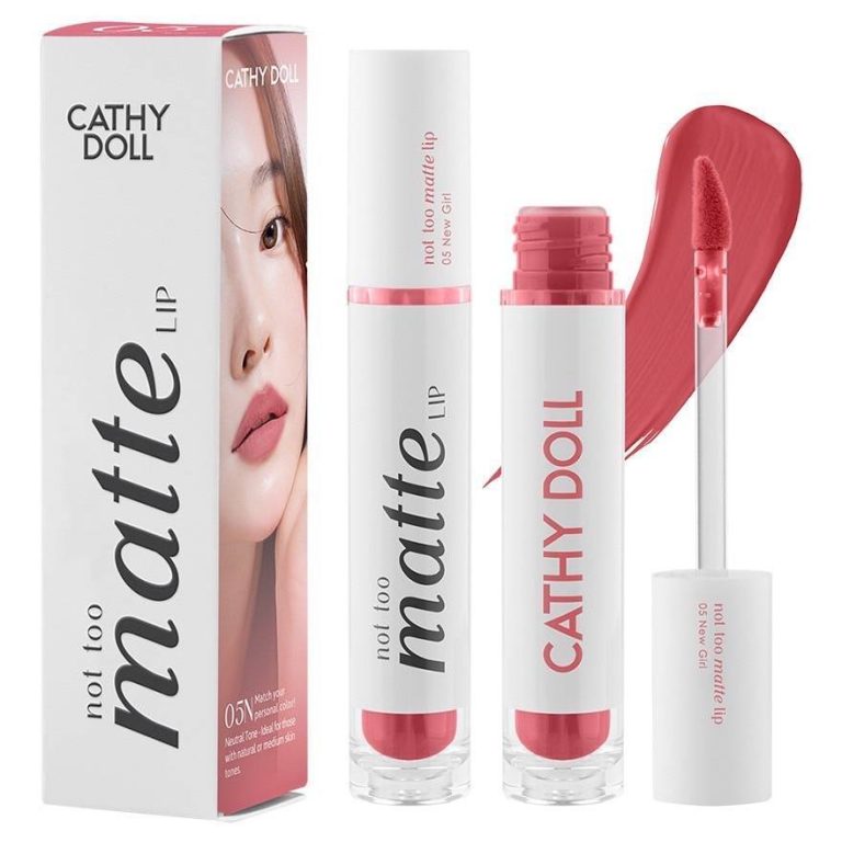 Cathy doll not too matte lip เคที่ดอลล์ นอตทูแมทท์ลิป - NO.5New Girl