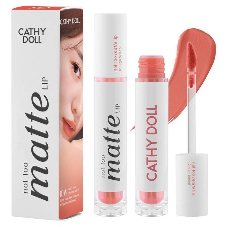 Cathy doll not too matte lip เคที่ดอลล์ นอตทูแมทท์ลิป - NO.10High School