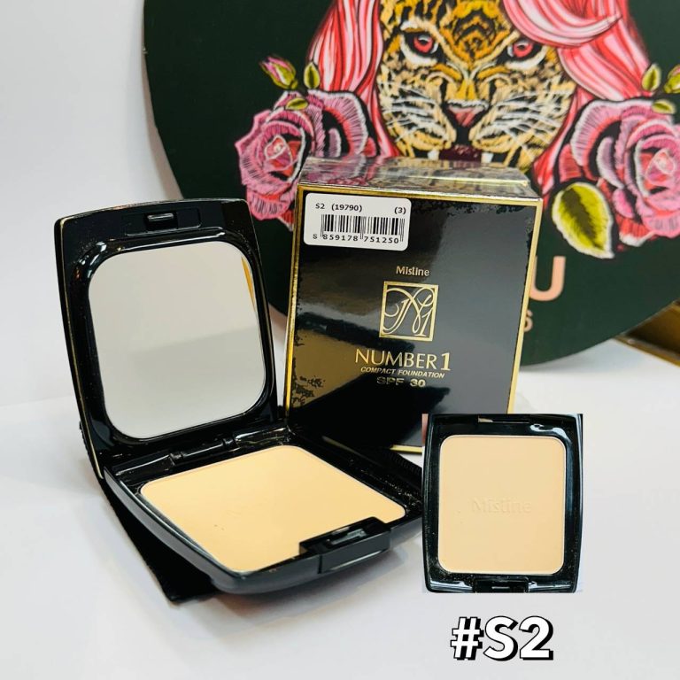 Mistine number1  compact foundation มิสทีน นัมเบอร์วัน คอมแพ็ค - NO.2 S2