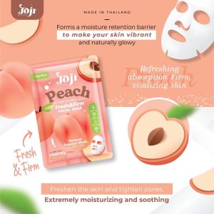 JOJI SECRET YOUNG Peach Fresh&Firm Facial Moisturizing Mask