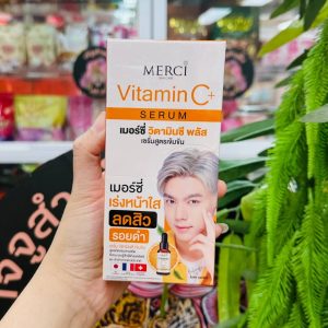 Merci skin care vitamin c+ serum เมอร์ซี่ วิตามินซี เซรั่ม ผลิตภัณฑ์บำรุงหน้า