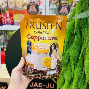 TRUESLEN​ coffee​ cappuccino​17g​x​8 sachets ทรูสเลน คอฟฟี่พลัส คาปูชิโน่