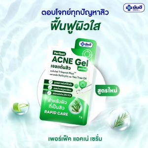 Yanhee perfect acne gel ยันฮี เพอร์เฟ็ค แอคเน่ เจล 7g*6pcs