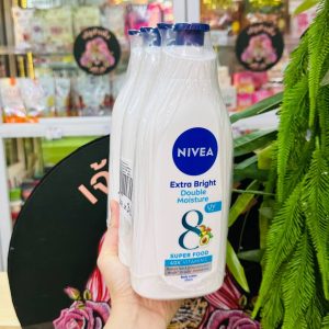 NIVEA extra bright double moisture uv นีเวีย เอ็กซ์ตร้า ไบร์ท ดับเบิ้ล บอดี้ โลชั่น