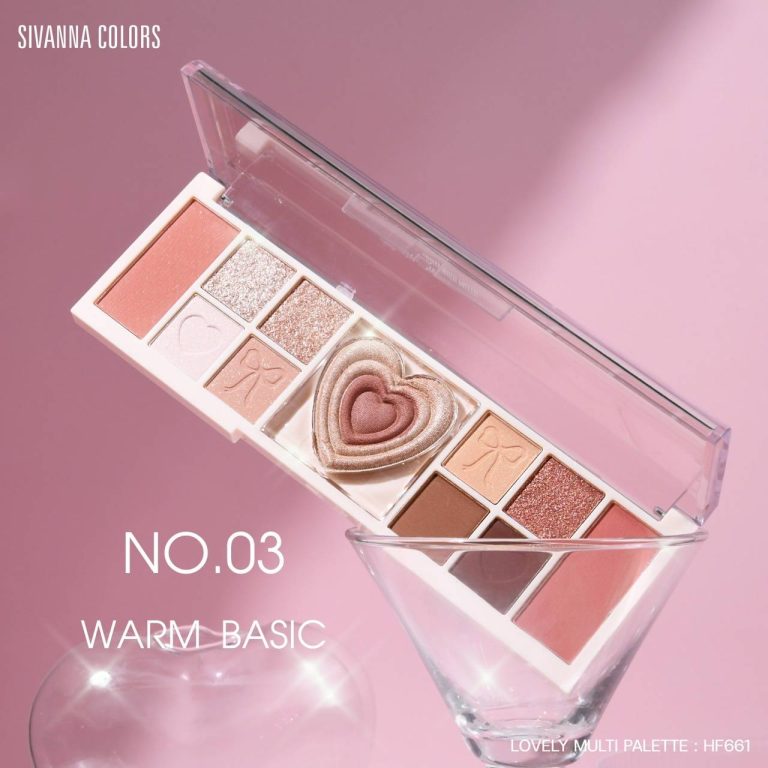 Sivanna colors lovely multi palette ซีเวนน่า คัลเลอร์ส เลิฟลี่ ทาตา11ช่อง - NO.3Warm Basic
