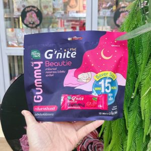Handy herb g nite beautie big pack แฮนดี้เฮิร์บ จีไนท์ บิ้วตี้ ราสป์เบอร์รี่ (6g x30 pcs)