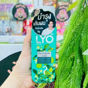 LYO kaffir lime herbal hair conditioner ไลโอ เคฟเฟอร์ ไลม์ เฮอร์เบิล แฮร์ คอนดิชันเนอร์ ครีมนวดสมุนไพรมะกรูด