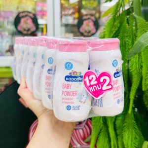 Kodomo baby powder โคโดโม แป้งเด็ก สีชมฤพู