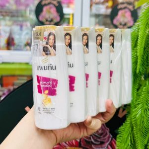 Pantene hair shampoo แพนทีน แชมพู สีชมพู