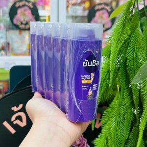 Sunsilk shampoo ซันซิล ผมตรงสวย สีม่วง