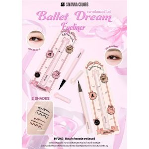 HF243 Sivanna colors ballet dream eyeliner ซีเวนน่า คัลเลอร์ส บัลเล่ต์ ดรีม อายไลเนอร์ 0.8g.