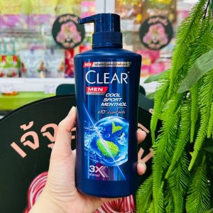 Clear man cool sport menthol x10 shampoo เคลีร์ย แชมพู