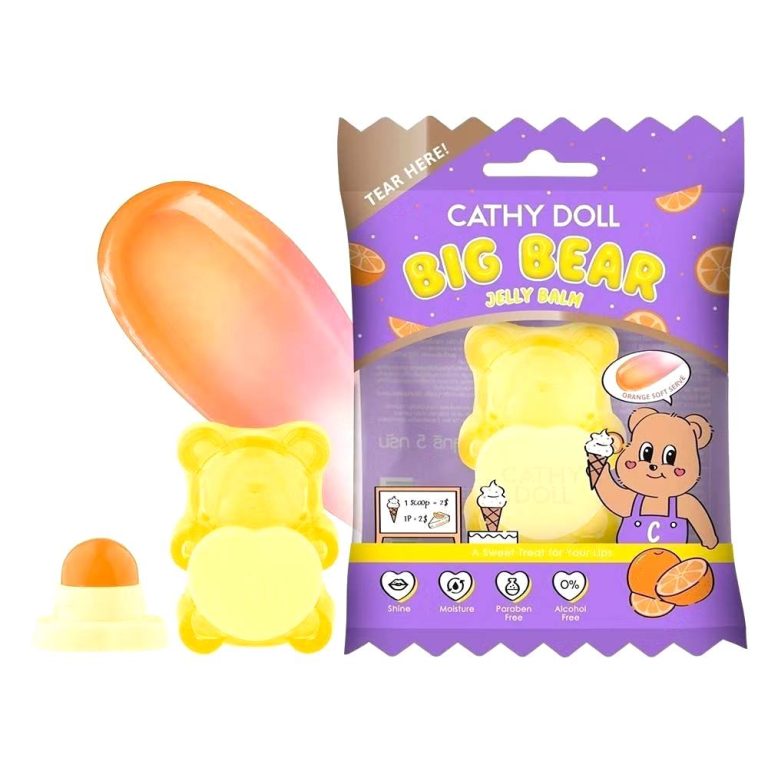 Cathy doll big bear jelly balm - orange soft serve