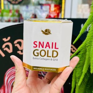 Royal Thai Herb Snail Gold Cream 50g. รอยัลไทยเฮิร์บ เสนลโกลด์ ครีม