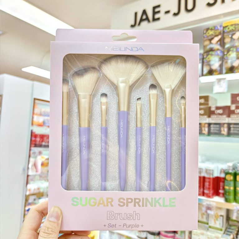 MC 4307  Meilinda sugar sprinkle brush set - 04.Set-purple