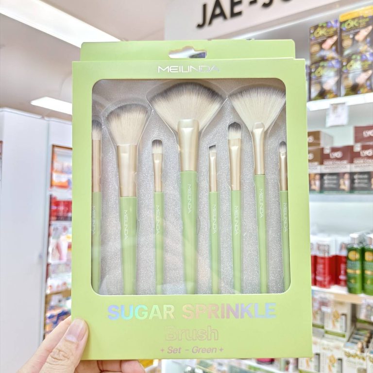 MC 4307  Meilinda sugar sprinkle brush set - 02.Set-green