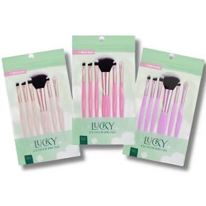 MC 4312 Meilinda lucky clover brush ชุดแปรงคละสี