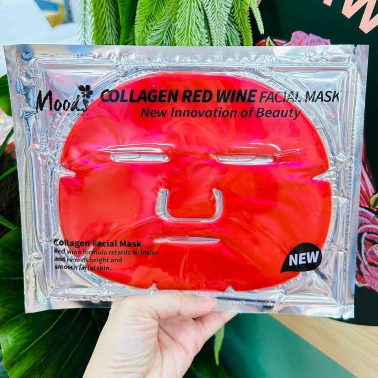 Moods Facial Mask - COLLAGEN RED WINE