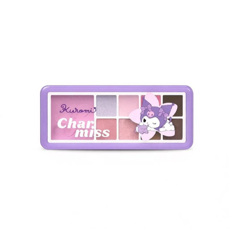 Charmiss blooming heart charming palette ชาร์มิส บลูมมิ่ง ฮาร์ท ชาร์มมิ่ง พาเลทท์ 1.1gx8.6g - 02.midnight mocha