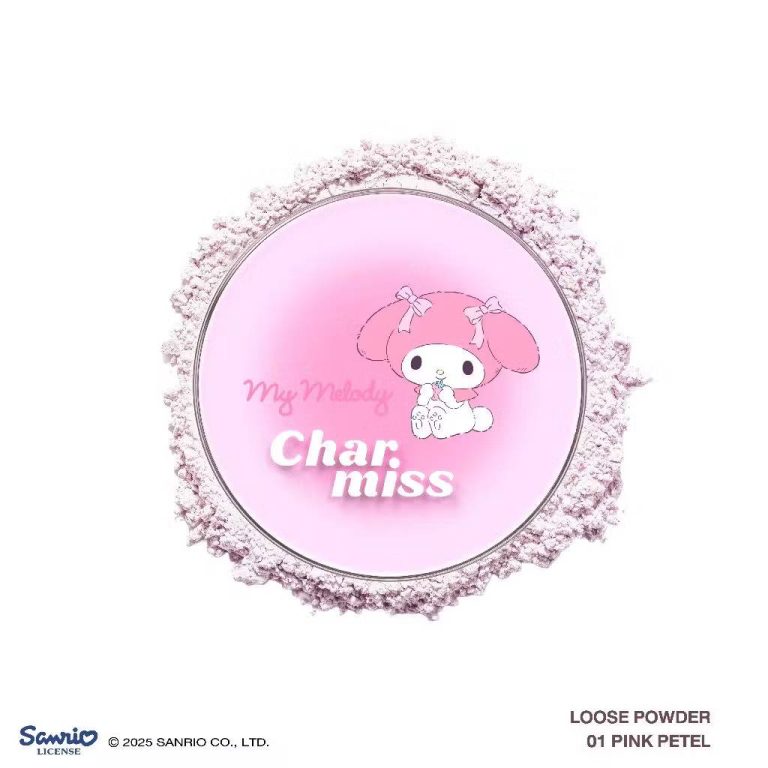 Charmiss blooming heart loose powder  5.5g. - 01.pink petal