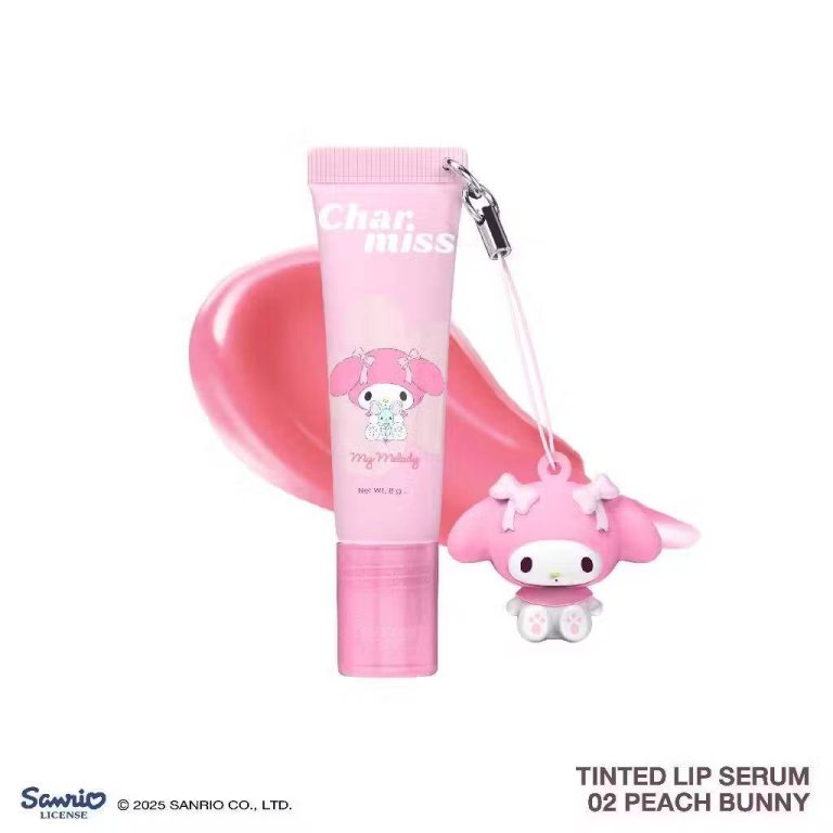 Charmiss blooming heart tinted lip serum 8g. - 02.peach bunny