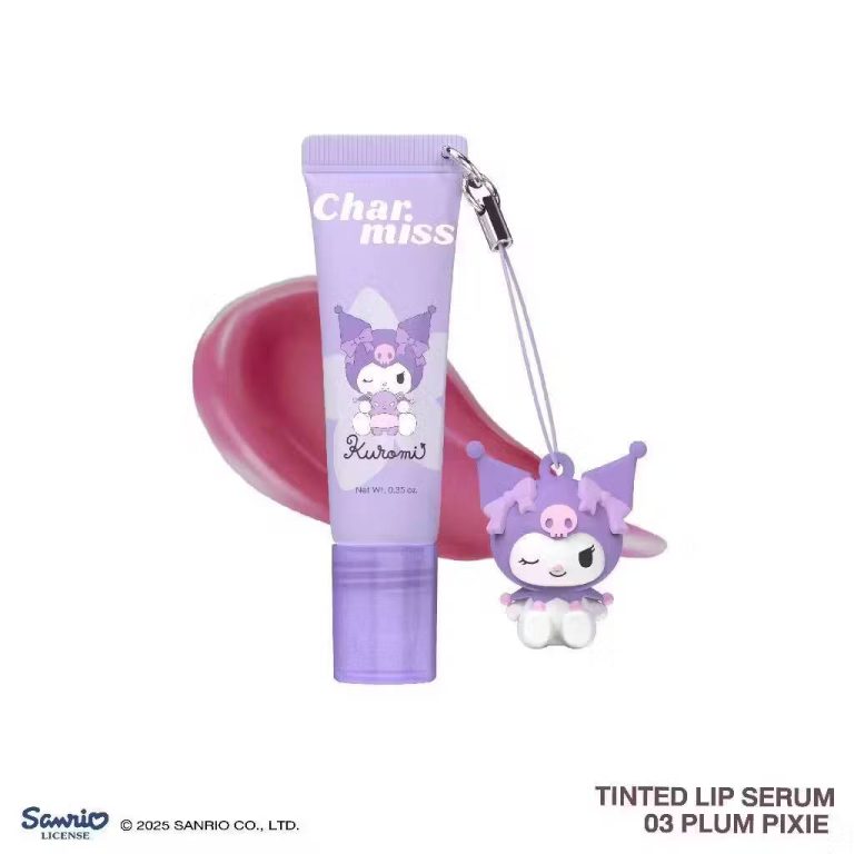 Charmiss blooming heart tinted lip serum 8g. - 03.plum pixie