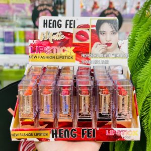 HENG FEI matte lipstick ลิปสีฝาใส
