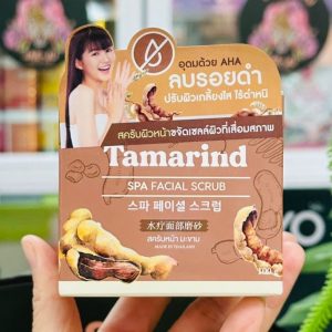 Joji secret young tamarind spa facial scrub 100g. โจจิ มะขาม สครับหน้า