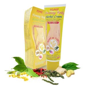 NO.IF04 ISME Firming Body Herbal Cream Hot&Firm  อีสมี เฟิร์มมิ่ง บอดี้ เฮอร์บัล ครีม 120g