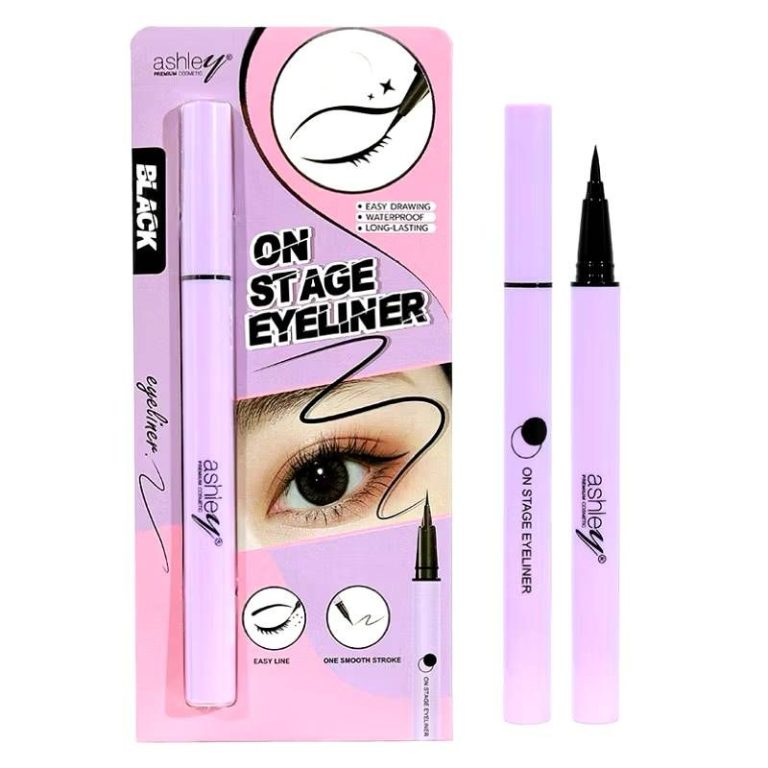 ashley on stage eyeliner แอชลี่ย์ ออน สเทจ อายไลเนอร์ - NO.1Black