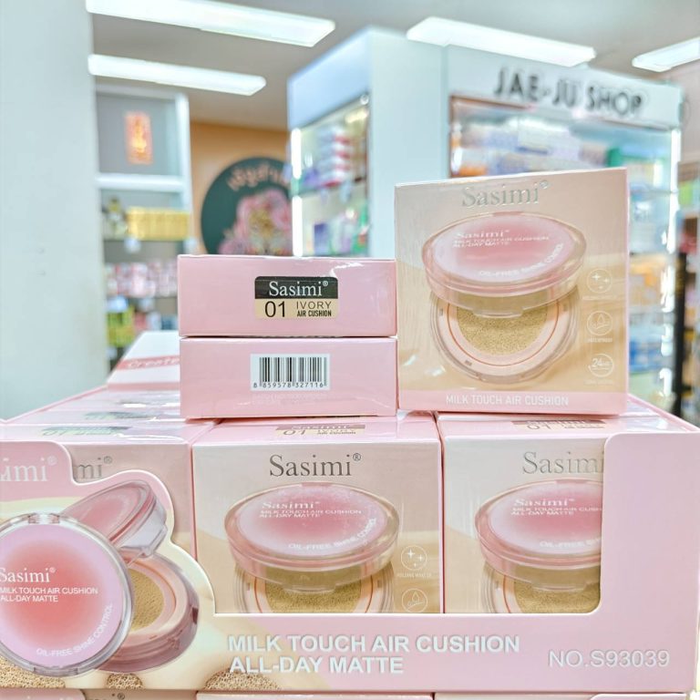 NO.S93039 Sasimi Milk Touch Air Cushion ซาซิมิ มิลค์ ทัช แอร์ คูช 10g - 01.IVORY