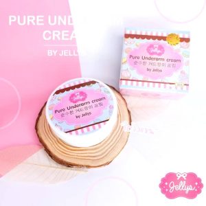 Jellys Pure underarm cream เพียว ครีมทารักแร้