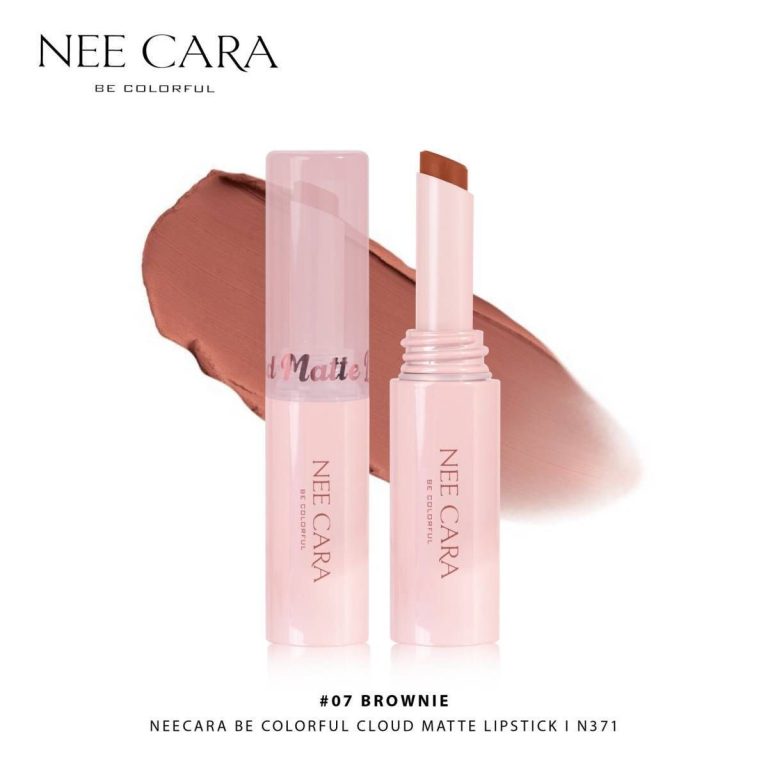 Nee cara claud matte lipsick นีคาร่า คลาวด์ แมท ลิปสติก - No.7Brownie