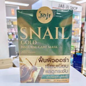 Joji secret young snail gold natural care mask 30gx10pcs
