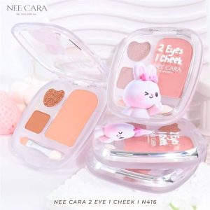 N416 Nee cara 2eyes 1 cheek นี คารา บี คัลเลอร์ฟูล2 อายส์ 1ชีค 1+1+4.5g