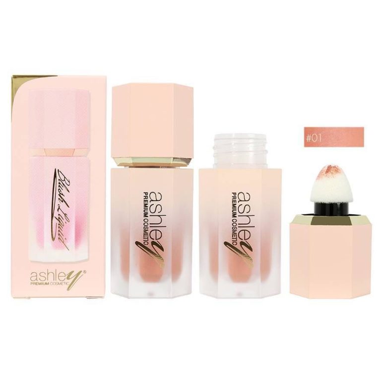 ashley liquid blush แอชลี่ย์ ลิควิด บลัช - No.1 Tangerine