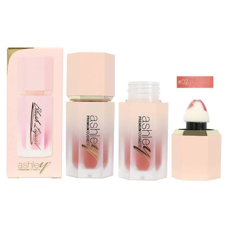 ashley liquid blush แอชลี่ย์ ลิควิด บลัช - No.2 Apricot