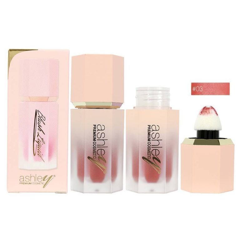 ashley liquid blush แอชลี่ย์ ลิควิด บลัช - No.3 Sweet pink