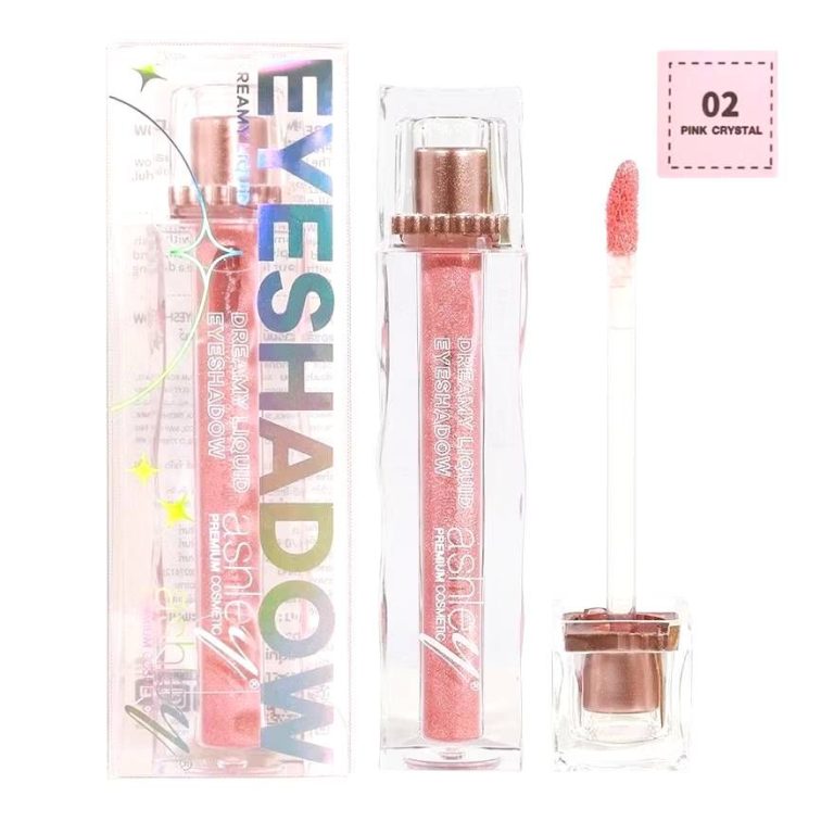 ashley dreamy liquid eyeshadow แอชลี่ย์ ดรีมมี่ ลิควิด อายแชร์โดว์ - NO.2Pink crystal