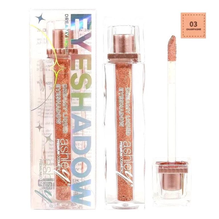 ashley dreamy liquid eyeshadow แอชลี่ย์ ดรีมมี่ ลิควิด อายแชร์โดว์ - NO.3Champagne